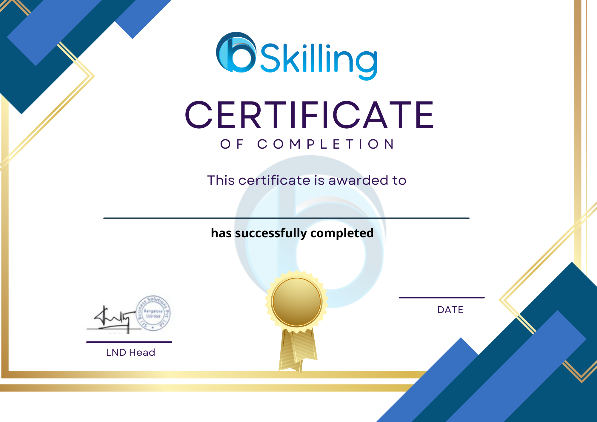 Certification